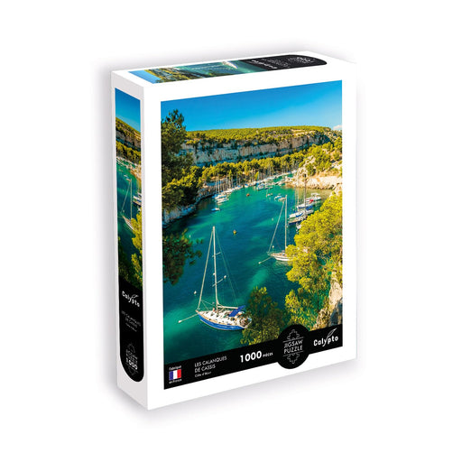 Sentosphere - Puzzles 1000 pieces 685X480mm LANDSCAPE - The Calanques of C - Limolin 
