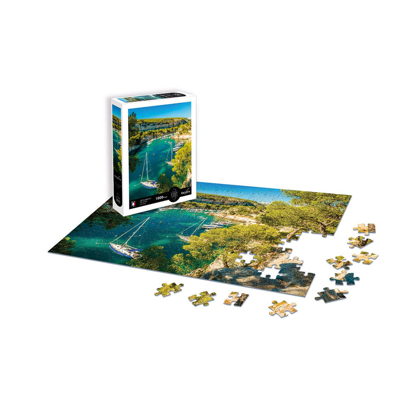 Sentosphere - Puzzles 1000 pieces 685X480mm LANDSCAPE - The Calanques of C - Limolin 