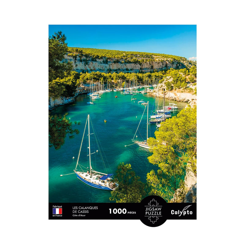 Sentosphere - Puzzles 1000 pieces 685X480mm LANDSCAPE - The Calanques of C - Limolin 