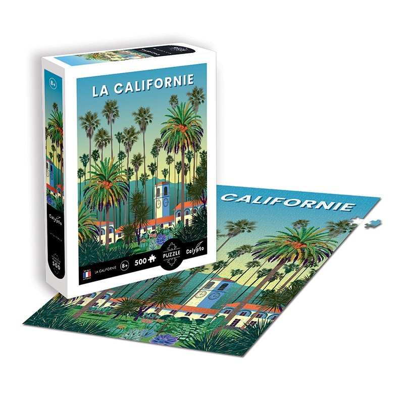 Sentosphere - Puzzles 500 pieces 480X330mm California Landscape - Limolin 