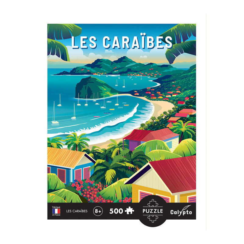 Sentosphere - Puzzles 500 pieces 480X330mm The Caribbean - Limolin 