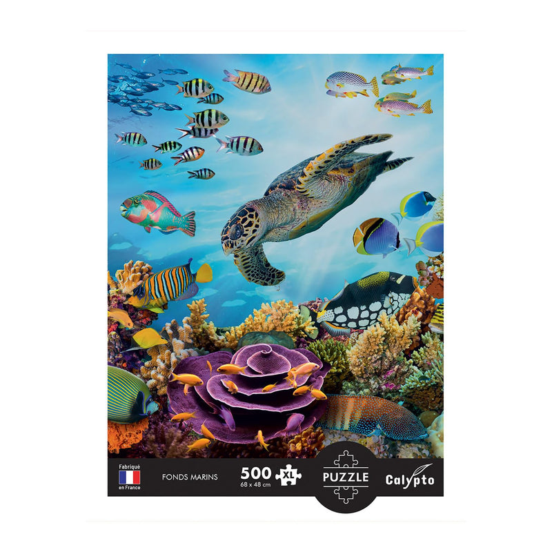 Sentosphere - Puzzles 500 pieces XL 685X480mm Seabed - Limolin 