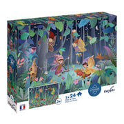Sentosphere - Puzzles children 2 X 24 pieces 330X230mm Elves and Fairies - Limolin 