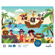 Sentosphere - Puzzles children 36 pieces 330X230mm Pirates - Limolin 