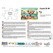 Sentosphere - Puzzles children 36 pieces 330X230mm Pirates - Limolin 