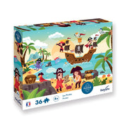 Sentosphere - Puzzles children 36 pieces 330X230mm Pirates - Limolin 