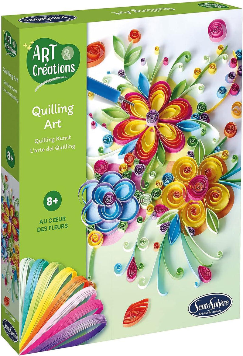 Sentosphere - Quilling Art - In The Heart Of Flowers - Limolin 