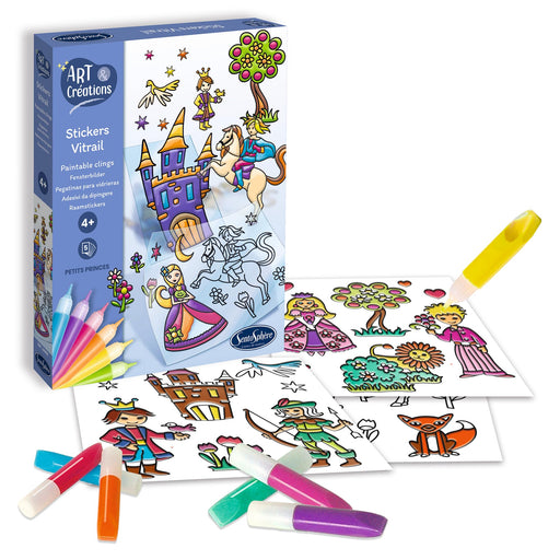 Sentosphere - STICKER VITRAIL - PRINCES AND PRINCESSES - Limolin 