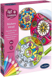 Sentosphere - Sticker Vitrail - Mandalas - Limolin 
