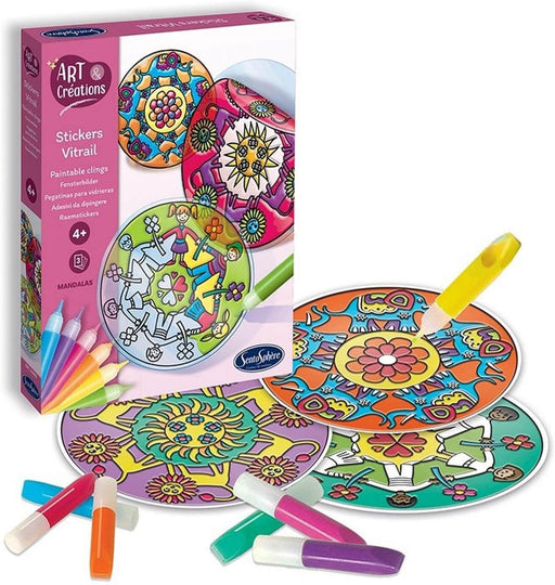 Sentosphere - Sticker Vitrail - Mandalas - Limolin 