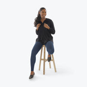 LUG - Shimmy Brushed Jersey Zip Up