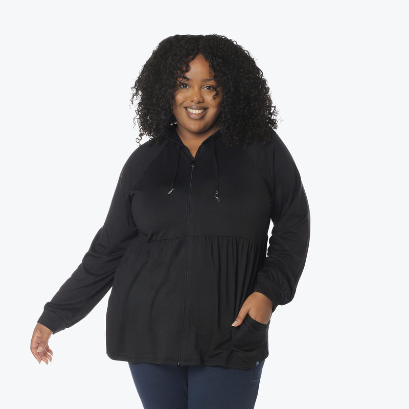 LUG - Shimmy Brushed Jersey Zip Up