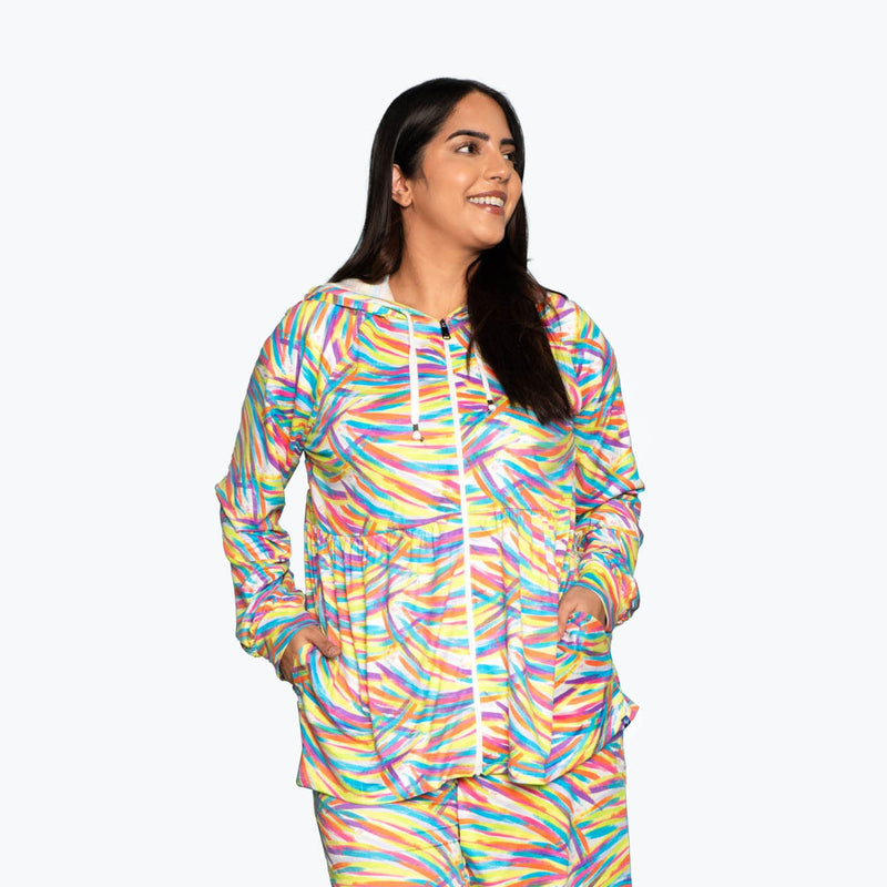 LUG - Shimmy Brushed Jersey Zip Up