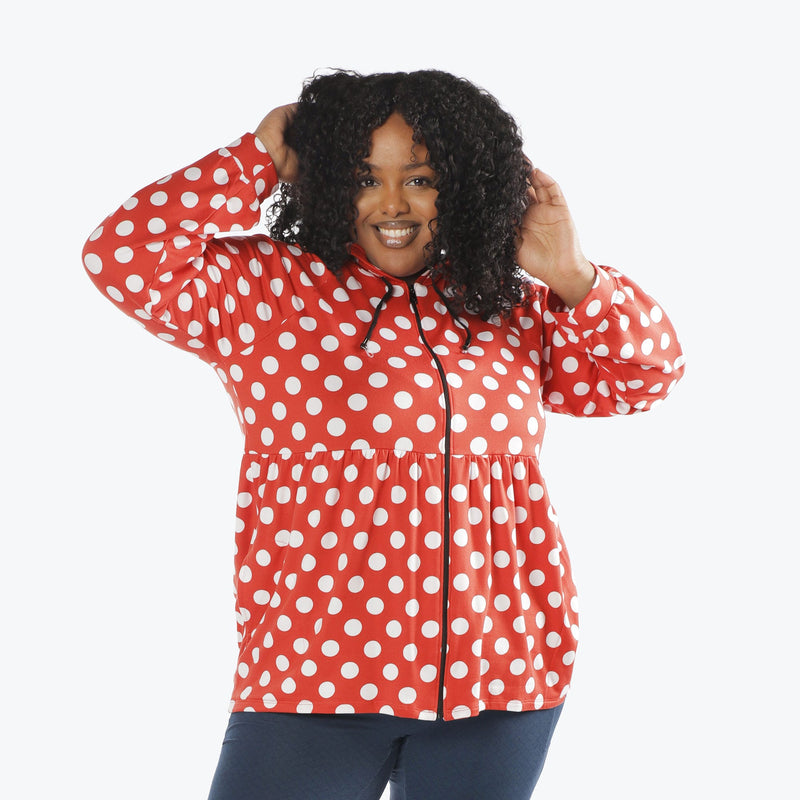 LUG - Shimmy Brushed Jersey Zip Up
