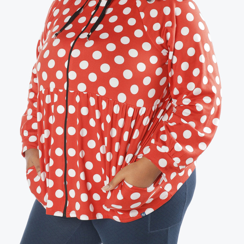 LUG - Shimmy Brushed Jersey Zip Up