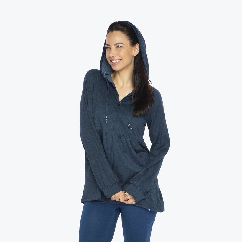 LUG - Shimmy Brushed Jersey Zip Up