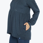 LUG - Shimmy Brushed Jersey Zip Up