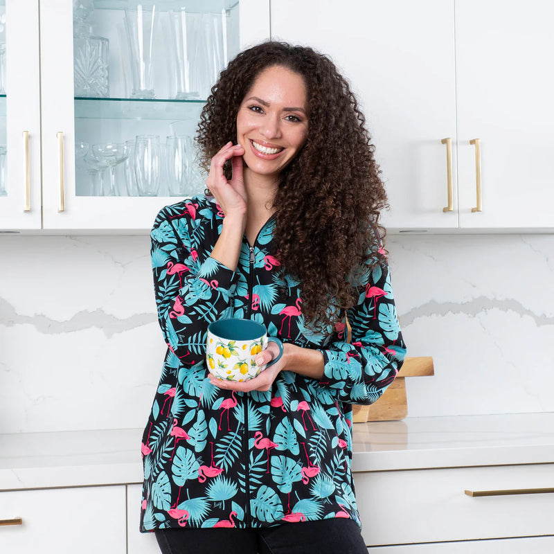 LUG - Shimmy Brushed Jersey Zip Up