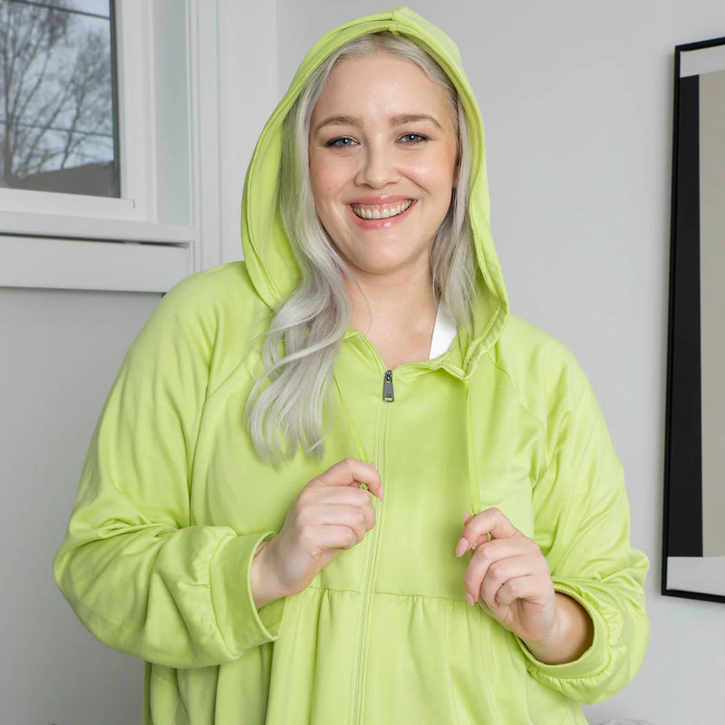 LUG - Shimmy Brushed Jersey Zip Up