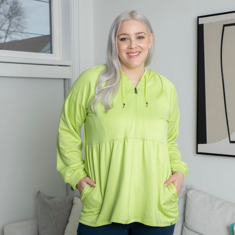 LUG - Shimmy Brushed Jersey Zip Up