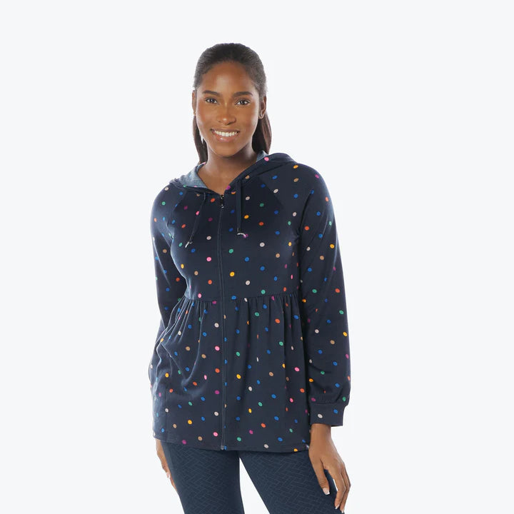 LUG - Shimmy Brushed Jersey Zip Up