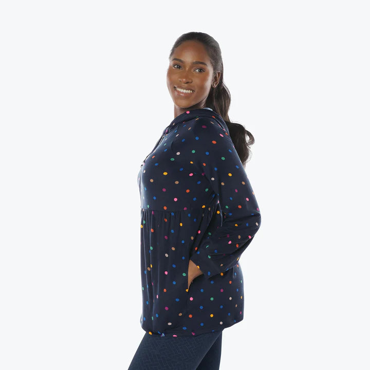 LUG - Shimmy Brushed Jersey Zip Up
