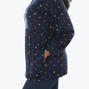 LUG - Shimmy Brushed Jersey Zip Up