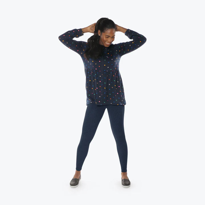 LUG - Shimmy Brushed Jersey Zip Up
