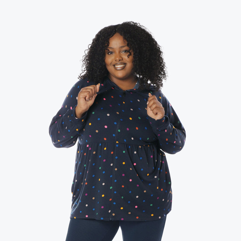 LUG - Shimmy Brushed Jersey Zip Up