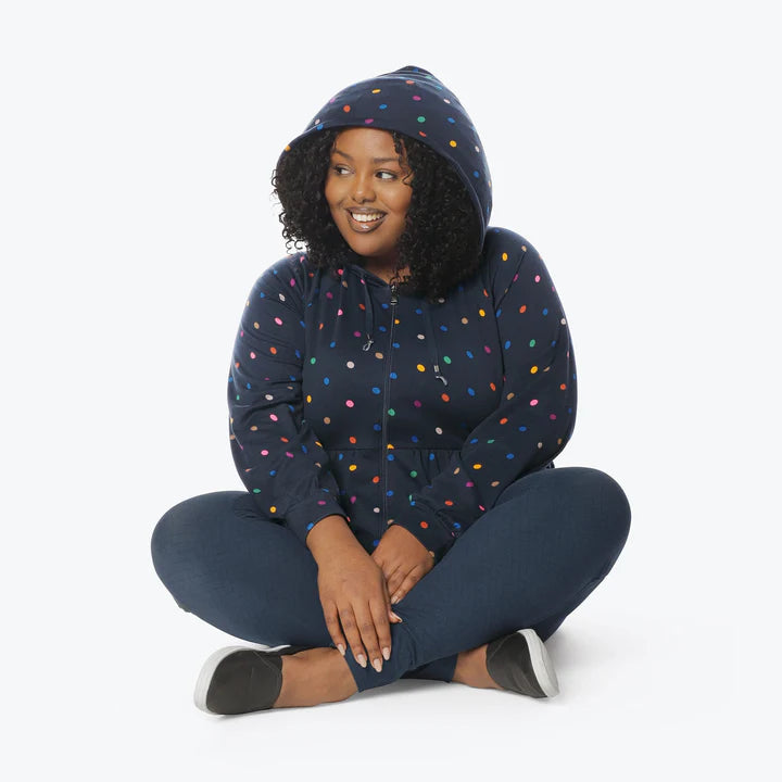 LUG - Shimmy Brushed Jersey Zip Up