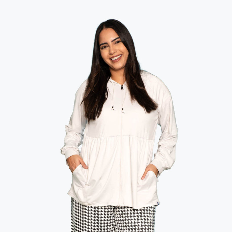 LUG - Shimmy Brushed Jersey Zip Up