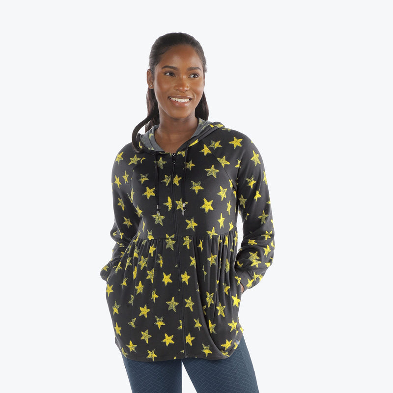 LUG - Shimmy Brushed Jersey Zip Up