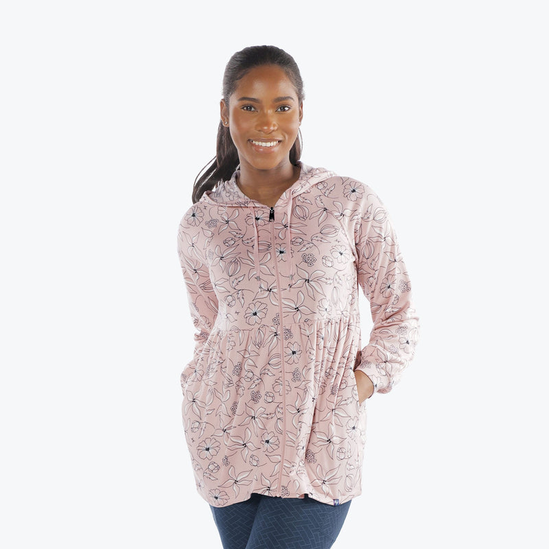 LUG - Shimmy Brushed Jersey Zip Up