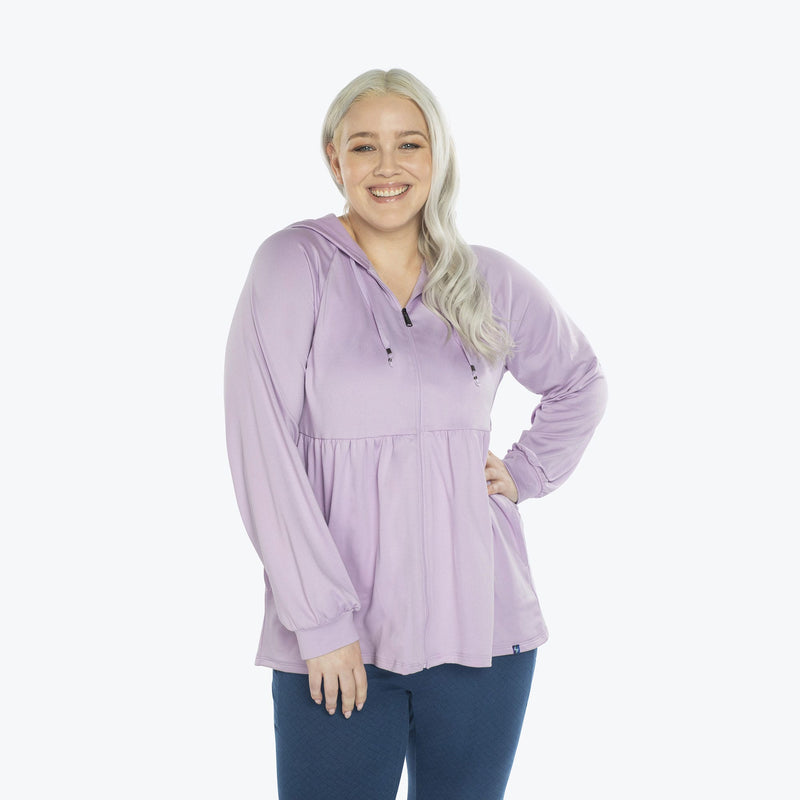 LUG - Shimmy Brushed Jersey Zip Up
