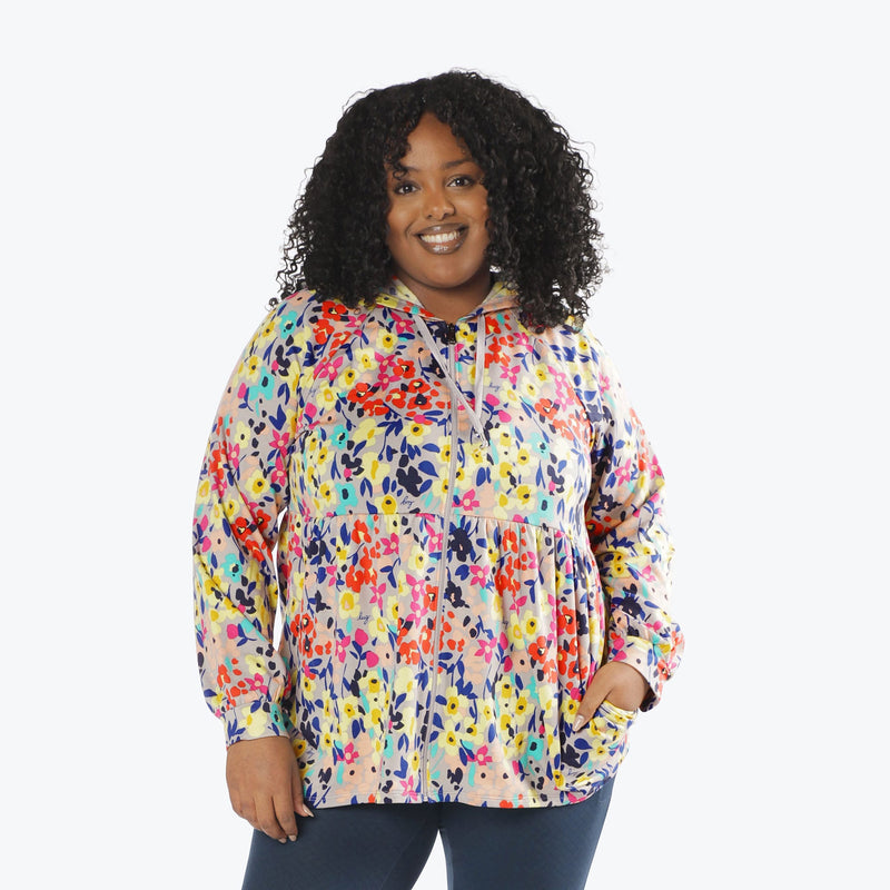 LUG - Shimmy Brushed Jersey Zip Up