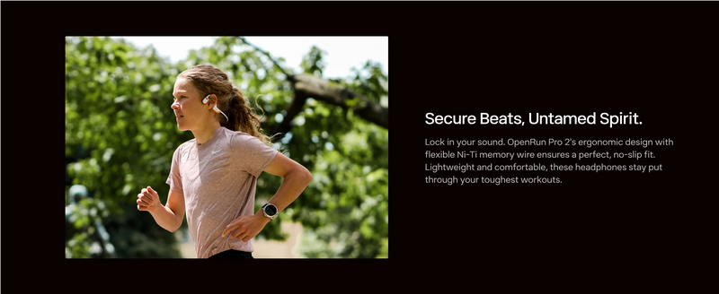 Shokz - OpenRun Pro 2 - Orange - Bluetooth Headset - IP55 - Limolin 