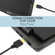 SideTrak - Cable Mini HDMI to HDMI Gold Plated Connectors 3ft - Black - Limolin 