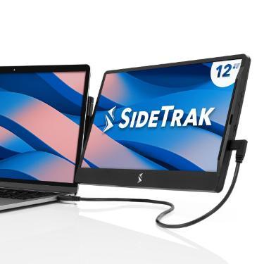 SideTrak - Laptop Monitor 12.5in Swivel Portable Monitor - Black - Limolin 