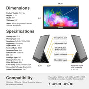 SideTrak - SOLO PRO FHD 15.8” - Limolin 