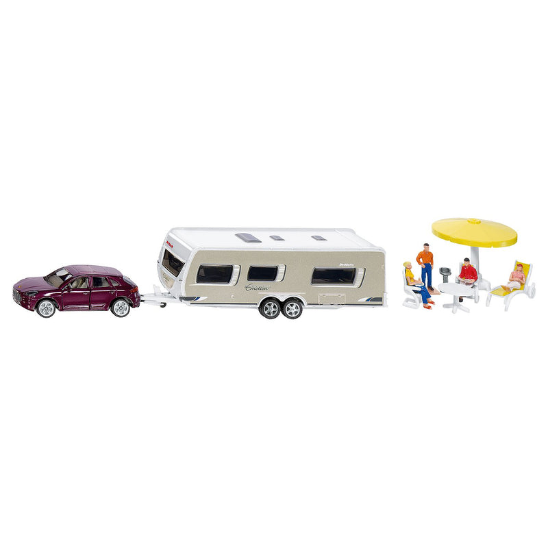 Siku - Car With Caravan - Limolin 