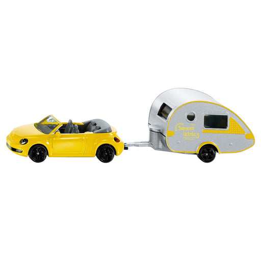 Siku - Car With Trailer Caravan - Limolin 