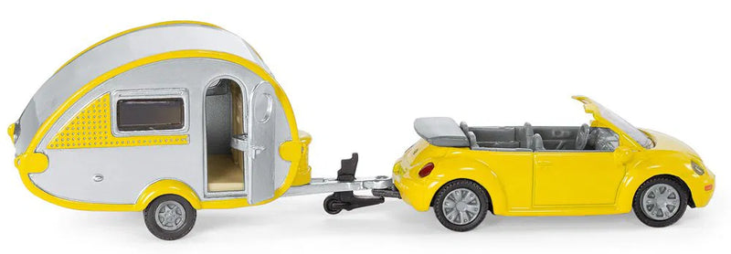 Siku - Car With Trailer Caravan - Limolin 