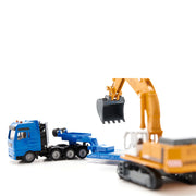 Siku - Heavy Haulage Transporter With Flat-Bed Trailer - Limolin 