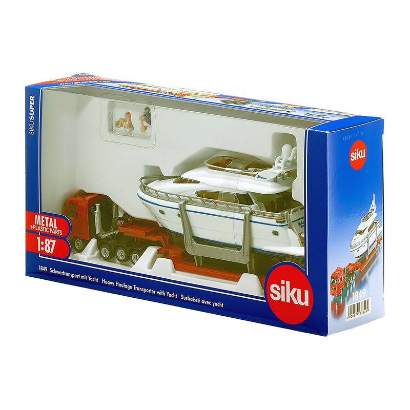 Siku - Heavy Haulage Transporter With Yacht - Limolin 