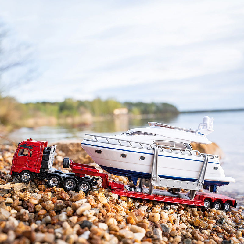 Siku - Heavy Haulage Transporter With Yacht - Limolin 