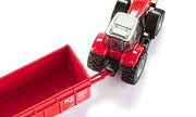 Siku - MASSEY FERGUSON WITH TRAILER (1:87) - Limolin 