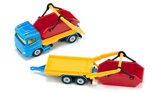 Siku - TRUCK WITH SKIP AND TRAILER - Limolin 
