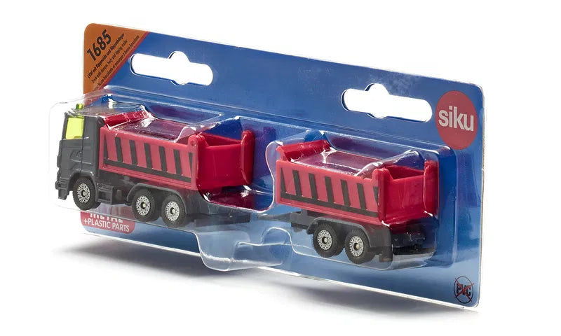 Siku - Truck With Dumper Body And Tipping Trailer - Limolin 