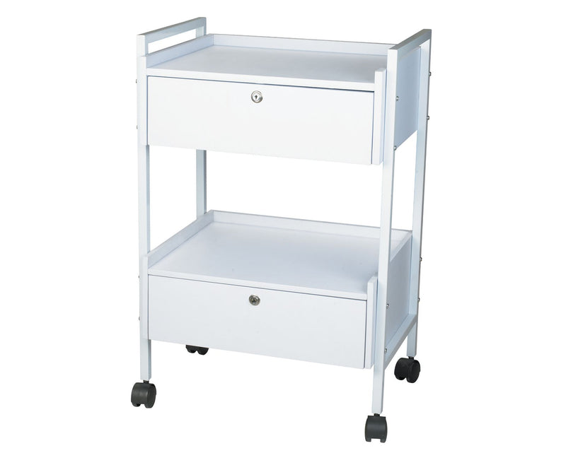Silver - Trolley 2 Drawers - Limolin 
