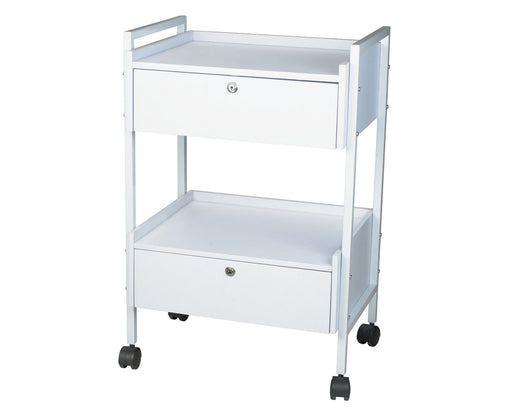 Silver - Trolley 2 Drawers - Limolin 
